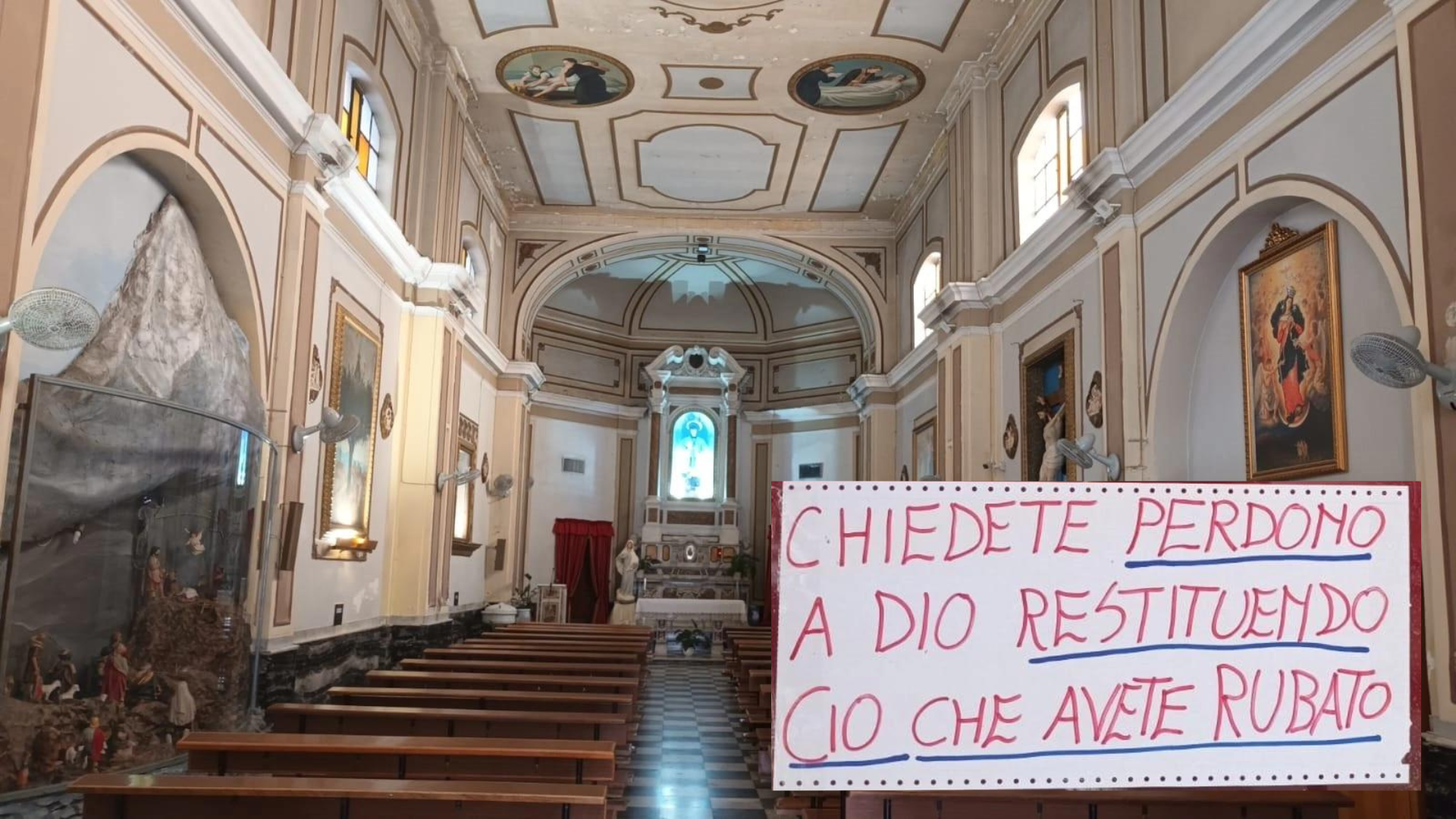 Indignazione alla Parrocchia San Luigi di Foggia