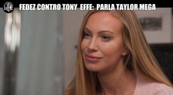 Taylor Mega: “Se Fedez ha tradito Chiara con me? Non è tradimento se la coppia è aperta…”