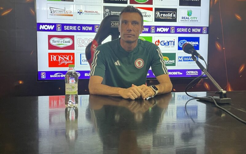 Latina Foggia: Mister Brambilla carica la squadra in conferenza pre gara